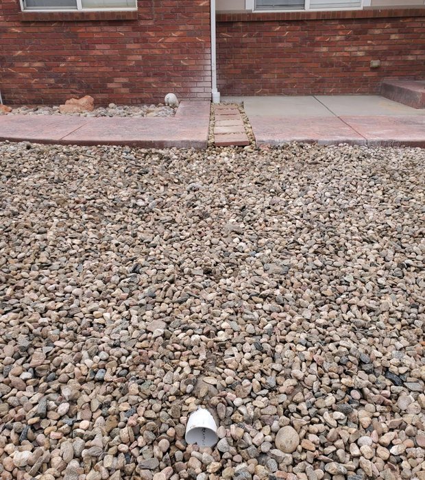 Performance Gutters downspouts & drainage project in Northern Colorado