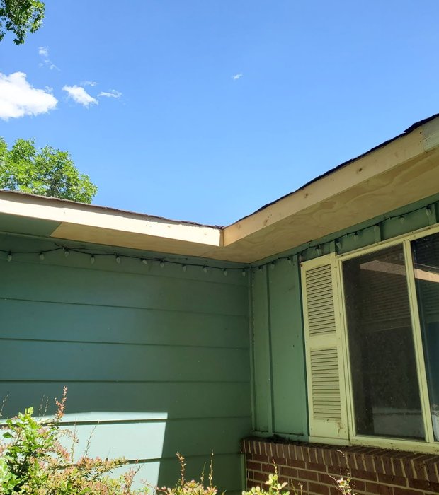 Performance Gutters fascia & soffit repair project in Northern Colorado